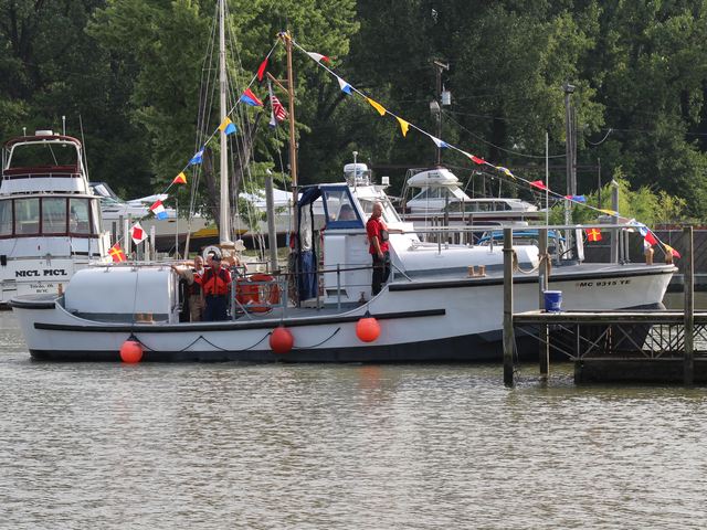 Stern quarter of MLB 44334 showing her aft survivor compartment